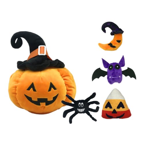 Supvox 5 Stück Kissen Plüsch Halloween- Halloween- Geisterspinne Halloween fensterdeko Halloween süßigkeiten Stoffpuppe für zu Hause Halloween-Raumdekoration von Supvox