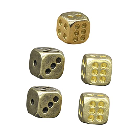 Supvox 5 Stück Kleine aus Einzigartige Metallwürfel für Spiele Hochwertige für Poker und Gesellschaftsspiele Leicht und Griffig für Bar und Ktv Nächte Zufällige Farbe Supvox 5 Stück Kleine aus Einzigartige Metallwürfel für Spiele Hochwertige für Poker und Gesellschaftsspiele Leicht und Griffig für Bar und Ktv Nächte Zufällige Farbe von Supvox