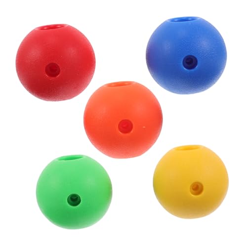 Supvox 5 Stück Kletterseil Zum Fangen des Balls Angelstopp Perlen Stopper Angelstopp Perlen Angelperlenstopper Zum Angeln Handgefertigte Perlen Perlen Mit Großem Loch Kabelstopper von Supvox