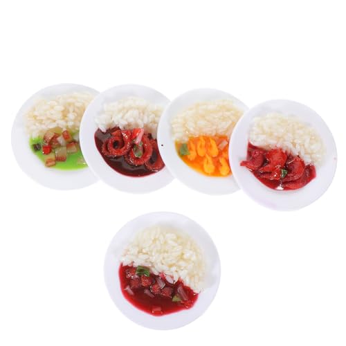 Supvox 5 Stück Lebensmittel für die Spielküche Essen Spielzeugnahrung für die Küche Lebensmittelspielzeug aus Kunststoff Spielküchenzubehör Essen vorgeben PVC Supvox 5 Stück Lebensmittel für die Spielküche Essen Spielzeugnahrung für die Küche Lebensmittelspielzeug aus Kunststoff Spielküchenzubehör Essen vorgeben PVC von Supvox