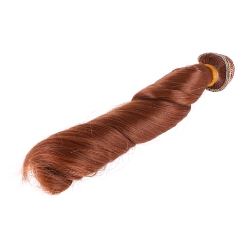 Supvox 5 Stück Lockige Haarperücke Weiße Perücke Puppe Perücke Dekoration Supvox 5 Stück Lockige Haarperücke Weiße Perücke Puppe Perücke Dekoration von Supvox