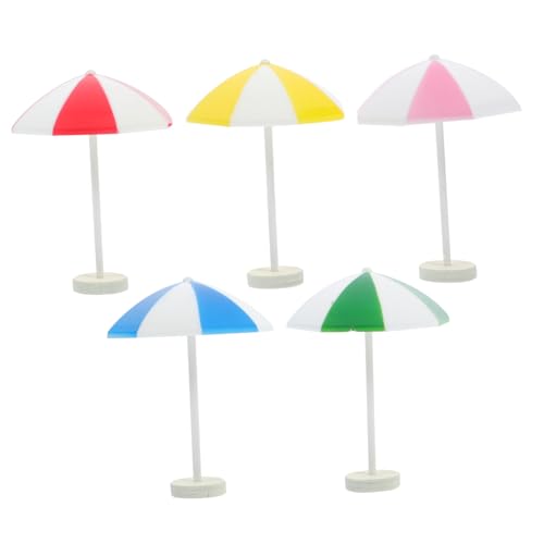 Supvox 5 Stück Mikro-landschafts- Regenschirme Winzig Kind Strand Für Klein Schatten Puppe Miniatur Dekorationen Mini-sonnenschirmdekore Mini-sonnenschirme Abs Supvox 5 Stück Mikro-landschafts- Regenschirme Winzig Kind Strand Für Klein Schatten Puppe Miniatur Dekorationen Mini-sonnenschirmdekore Mini-sonnenschirme Abs von Supvox