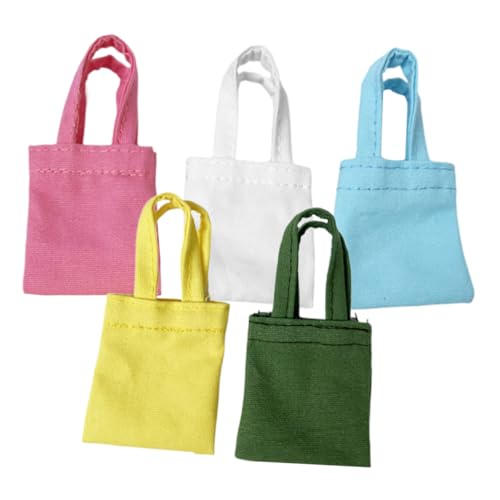 Supvox 5 Stück Mini Handgefertigte Canvas-Tasche Figuren Liebenswert Feengarten Zubehör Puppenhaus Miniatur Bausatz Selber Machen Bausätze Windeln Ding Miniaturen Segeltuch Supvox 5 Stück Mini Handgefertigte Canvas-Tasche Figuren Liebenswert Feengarten Zubehör Puppenhaus Miniatur Bausatz Selber Machen Bausätze Windeln Ding Miniaturen Segeltuch von Supvox
