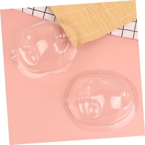 Supvox 5 Stück Mini Puppenmaske Teiliges Transparente DIY Gesichtsabdeckung für Puppen Praktische Masken für Loli Puppen und Plüschtiere für Bastelarbeiten und vor von Supvox