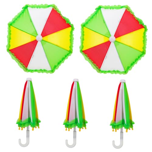 Supvox 5 Stück Mini- -Regenschirm Kleine Regenschirm Dekoration Puppe Mini-Regenschirm-Dekorationen Kind Kleiner Für Miniaturspielzeug Colorful Eisen Supvox 5 Stück Mini- -Regenschirm Kleine Regenschirm Dekoration Puppe Mini-Regenschirm-Dekorationen Kind Kleiner Für Miniaturspielzeug Colorful Eisen von Supvox