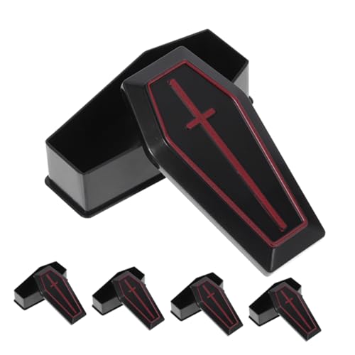 Supvox 5 Stück Miniatur Modell Halloween Deko Boxen Realistische Gruselige Särge für Pranks und Festlichkeiten Supvox 5 Stück Miniatur Modell Halloween Deko Boxen Realistische Gruselige Särge für Pranks und Festlichkeiten von Supvox