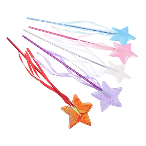 Supvox 5 Stück Pentagramm-fee-zauberstab Kostüm Prinzessinnenparty Fee Geburtstag Hoch Cosplay Feenstab Für Kleinkind Led Für Mädchen Partyfee Zauberstab Ab Tuch Supvox 5 Stück Pentagramm-fee-zauberstab Kostüm Prinzessinnenparty Fee Geburtstag Hoch Cosplay Feenstab Für Kleinkind Led Für Mädchen Partyfee Zauberstab Ab Tuch von Supvox