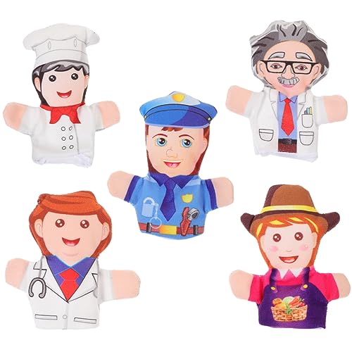 Supvox 5 Stück Professionelle Puppenpuppen Niedliche Fingerpuppen Kinderpuppe Geschichte Fingerpuppen Geschichtenerzählende Fingerpuppen Handpuppe PP Baumwolle Supvox 5 Stück Professionelle Puppenpuppen Niedliche Fingerpuppen Kinderpuppe Geschichte Fingerpuppen Geschichtenerzählende Fingerpuppen Handpuppe PP Baumwolle von Supvox