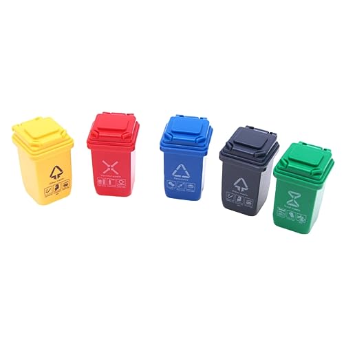 Supvox 5 Stück Puppenhaus-mini-mülleimer-modellzubehör Dekorative Müll Kann Kleines Modell Mülltonne Mit Deckel Mülleimer Figur Mini -mülldose Miniatur-mülltonne Puppenhaus-mülleimer Supvox 5 Stück Puppenhaus-mini-mülleimer-modellzubehör Dekorative Müll Kann Kleines Modell Mülltonne Mit Deckel Mülleimer Figur Mini -mülldose Miniatur-mülltonne Puppenhaus-mülleimer von Supvox