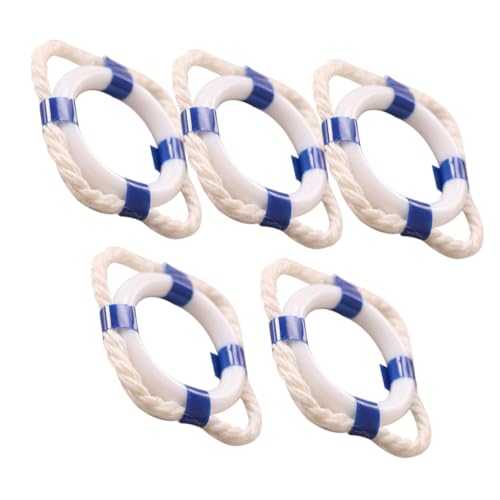 Supvox 5 Stück Rettungsringmodell Nautische Rettungsring-dekore Nautische Miniaturfiguren Wand Wohnaccessoires Rettungsring Für Mikrolandschaften Mini-boje Leben Jack Küsten Blue Plastik Supvox 5 Stück Rettungsringmodell Nautische Rettungsring-dekore Nautische Miniaturfiguren Wand Wohnaccessoires Rettungsring Für Mikrolandschaften Mini-boje Leben Jack Küsten Blue Plastik von Supvox