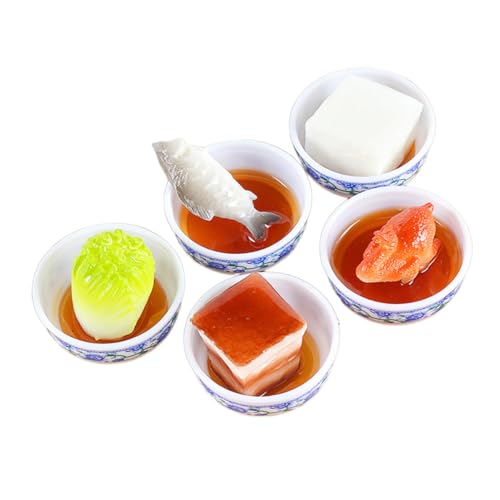 Supvox 5 Stück Simulation Lebensmittelmodell Gefälschtes Küchenspielzeug Puppennahrungsmodell Mini- -küchenzubehör Simuliertes Mini-Essen Mini-hausdekoration PVC Supvox 5 Stück Simulation Lebensmittelmodell Gefälschtes Küchenspielzeug Puppennahrungsmodell Mini- -küchenzubehör Simuliertes Mini-Essen Mini-hausdekoration PVC von Supvox