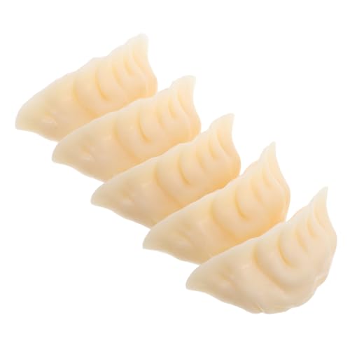 Supvox 5 Stück Simulationsknödelmodell Gefälschte Mochi Gefälschtes Ei Kunststoff Huhn Gefälschtes Mexikanisches Essen Realistisches Spielzeugfutter Nee Doh Prop Essen PVC Beige Supvox 5 Stück Simulationsknödelmodell Gefälschte Mochi Gefälschtes Ei Kunststoff Huhn Gefälschtes Mexikanisches Essen Realistisches Spielzeugfutter Nee Doh Prop Essen PVC Beige von Supvox