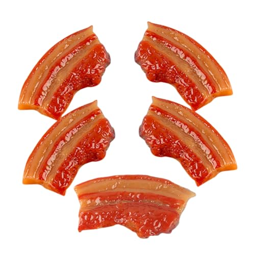 Supvox 5 Stück Simulierter Schweinebauch realistisches Fleischmodell Lifelartige Fleischdekoration Party gefälschtes Lebensmittelmodell künstliches Lebensmittelmodell Harz Supvox 5 Stück Simulierter Schweinebauch realistisches Fleischmodell Lifelartige Fleischdekoration Party gefälschtes Lebensmittelmodell künstliches Lebensmittelmodell Harz von Supvox