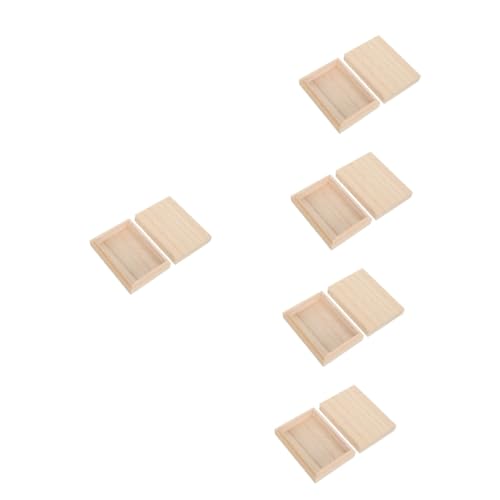 Supvox 5 Stück Spielkartenbox aus Premium Holz Multifunktionale Aufbewahrungsbox für Kartenspiele und Kleine Gegenstände Kompakt Robust Rechteckige Kartenbox als Kartenorganizer und Supvox 5 Stück Spielkartenbox aus Premium Holz Multifunktionale Aufbewahrungsbox für Kartenspiele und Kleine Gegenstände Kompakt Robust Rechteckige Kartenbox als Kartenorganizer und von Supvox
