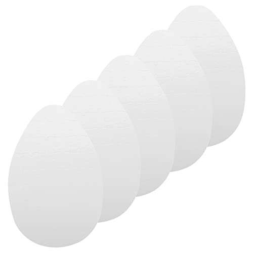 Supvox 5 Stück Teiliges Blanko DIY Puzzle Ei Form Hitzetransferfähig Stabile Papierstücke Vorgefertigt zum Bemalen und Bedrucken Kreatives Bastelspiel für Familie Schule und Party Supvox 5 Stück Teiliges Blanko DIY Puzzle Ei Form Hitzetransferfähig Stabile Papierstücke Vorgefertigt zum Bemalen und Bedrucken Kreatives Bastelspiel für Familie Schule und Party von Supvox