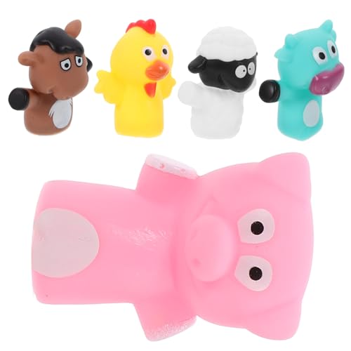Supvox 5 Stück Teiliges Cartoon Fingerpuppen für Pädagogisches für Geschichtenerzählen Interaktive Handpuppen für Eltern Junge Mädchen Spiele Lustige Tierfiguren für Vorschulkinder und Supvox 5 Stück Teiliges Cartoon Fingerpuppen für Pädagogisches für Geschichtenerzählen Interaktive Handpuppen für Eltern Junge Mädchen Spiele Lustige Tierfiguren für Vorschulkinder und von Supvox