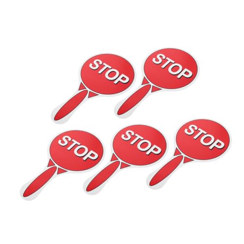 Supvox 5 Stück Teiliges Doppelseitiges Verkehrszeichen für Robustes Handheld Stoppschild mit und Grünem Signal Pädagogisches Lernspielzeug für Kindergarten und Grundschule Fördert Supvox 5 Stück Teiliges Doppelseitiges Verkehrszeichen für Robustes Handheld Stoppschild mit und Grünem Signal Pädagogisches Lernspielzeug für Kindergarten und Grundschule Fördert von Supvox