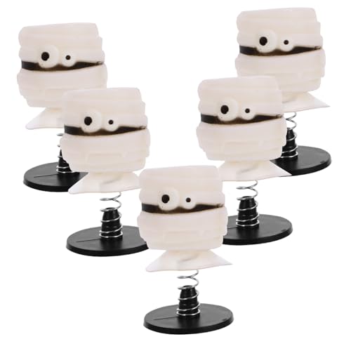 Supvox 5 Stück Teiliges Halloween Federspielzeug Lustige Springende Figuren Tragbare Bunte Desktop Spielzeuge für Kinderparty und Bürodekoration Supvox 5 Stück Teiliges Halloween Federspielzeug Lustige Springende Figuren Tragbare Bunte Desktop Spielzeuge für Kinderparty und Bürodekoration von Supvox