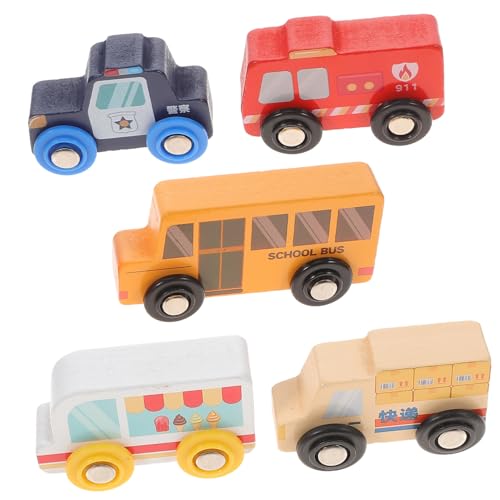 Supvox 5 Stück Teiliges Holzfahrzeug Spielzeugset mit Feuerwehr und Polizeiautos Langlebige Miniatur Holzmodelle für Realistische Einsatzfahrzeuge Sammeln Pädagogisch Wertvolles Supvox 5 Stück Teiliges Holzfahrzeug Spielzeugset mit Feuerwehr und Polizeiautos Langlebige Miniatur Holzmodelle für Realistische Einsatzfahrzeuge Sammeln Pädagogisch Wertvolles von Supvox