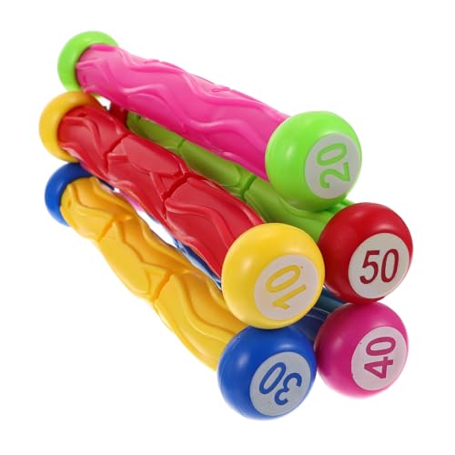 Supvox 5 Stück Teiliges Tauchtauchspielzeug für Bunte Schwimmstäbe Robust und Sicher Trainingsspielzeug für Poolspaß und Unterwasserübungen Fördert Schwimmfähigkeiten und Entdeckungslust Supvox 5 Stück Teiliges Tauchtauchspielzeug für Bunte Schwimmstäbe Robust und Sicher Trainingsspielzeug für Poolspaß und Unterwasserübungen Fördert Schwimmfähigkeiten und Entdeckungslust von Supvox