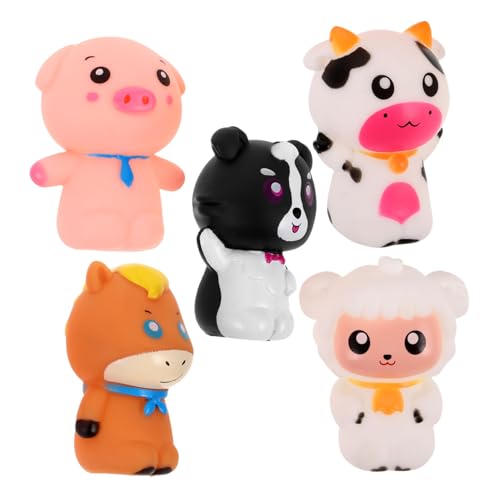 Supvox 5 Stück Teiliges Tier Fingerpuppen aus Vinyl Kreative Rollenspiele und Geschichtenerzählen Süße Cartoon Figuren für Kindergeburtstagsfeiern Pädagogisches für Jungen Supvox 5 Stück Teiliges Tier Fingerpuppen aus Vinyl Kreative Rollenspiele und Geschichtenerzählen Süße Cartoon Figuren für Kindergeburtstagsfeiern Pädagogisches für Jungen von Supvox