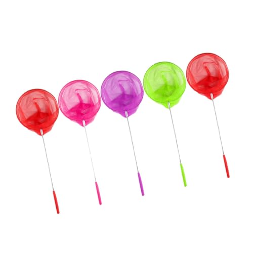 Supvox 5 Stück Teiliges aus Teleskop Fischernetzen mit Verstellbarer Buntes Insektenfangnetz für Rutschfester Griff Sicher für Schmetterlinge für Outdoor Spiel und Zufällige Farbe Supvox 5 Stück Teiliges aus Teleskop Fischernetzen mit Verstellbarer Buntes Insektenfangnetz für Rutschfester Griff Sicher für Schmetterlinge für Outdoor Spiel und Zufällige Farbe von Supvox
