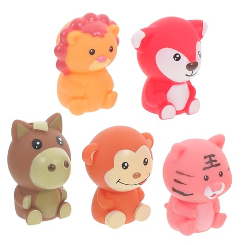 Supvox 5 Stück Tierische Fingerpuppe Fingerspielzeug Für Kleinkinder Fingerpuppen Puppenspielzeug Zum Geschichtenerzählen Kinderspielzeug Fingerpuppen PVC Supvox 5 Stück Tierische Fingerpuppe Fingerspielzeug Für Kleinkinder Fingerpuppen Puppenspielzeug Zum Geschichtenerzählen Kinderspielzeug Fingerpuppen PVC von Supvox
