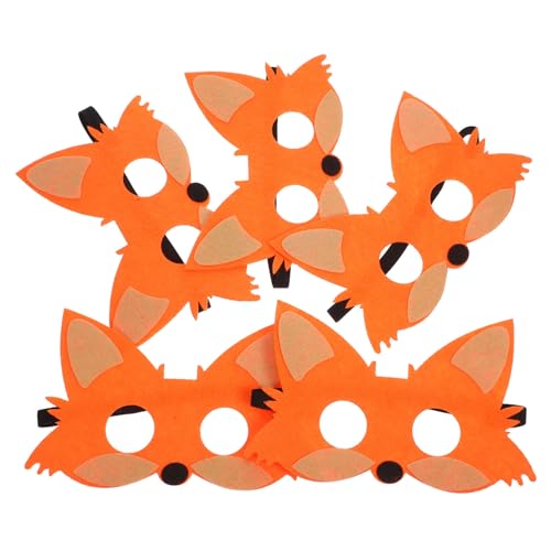Supvox 5 Stück Tiermaske Fuchs Halloween Niedlich Party Kostüm Pelzig Halb Simulieren Kind Erwachsene Realistisch Cartoon Plüsch Masken Abdeckung Gesichtsmaske Cosplay Maske Tiermaske Supvox 5 Stück Tiermaske Fuchs Halloween Niedlich Party Kostüm Pelzig Halb Simulieren Kind Erwachsene Realistisch Cartoon Plüsch Masken Abdeckung Gesichtsmaske Cosplay Maske Tiermaske von Supvox