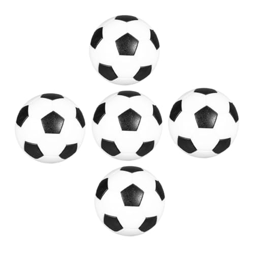 Supvox 5 Stück Tischfußball Zubehör Tischfußballball Tischfußball Spieltisch Mini Fußbälle Fußballspiele Tischfußballbälle Ersatzbälle Tischfußballball Mini Bälle von Supvox