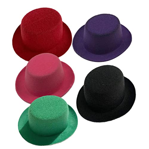 Supvox 5 Stück Top -Hutzubehör klein Puppe winzig Mini- Party Stoff Halloween Hamster-Feiertagsmützen dekorative Miniaturhüte Miniaturhut Miniaturhüte basteln Eva Supvox 5 Stück Top -Hutzubehör klein Puppe winzig Mini- Party Stoff Halloween Hamster-Feiertagsmützen dekorative Miniaturhüte Miniaturhut Miniaturhüte basteln Eva von Supvox