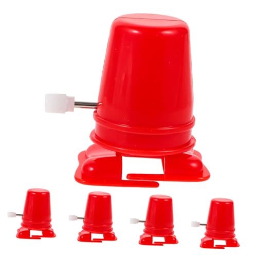 Supvox 5 Stück Uhrwerk-Spielzeugmechanismus ziehen um gehen Bausatz Uhrwerk Uhrwerkspielzeug mit wandelnder Eule Tonherstellungsbewegung DIY Plastik rot Supvox 5 Stück Uhrwerk-Spielzeugmechanismus ziehen um gehen Bausatz Uhrwerk Uhrwerkspielzeug mit wandelnder Eule Tonherstellungsbewegung DIY Plastik rot von Supvox