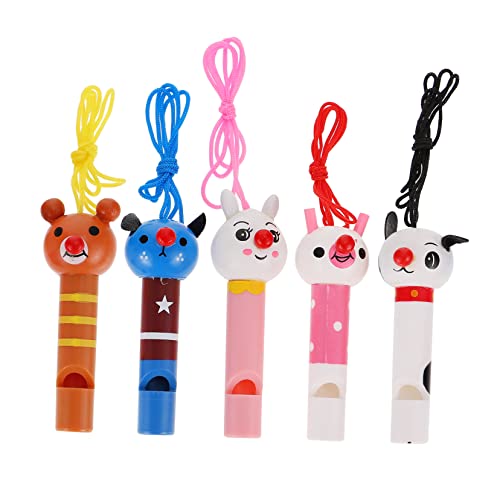 Supvox 5 Stück tierische Pfeife Holzpfeifen für Musikspielzeug für Babys Kinderpfeife süße Pfeife für Tierpfeife für Pfeifspielzeug für Partypfeifen Supvox 5 Stück tierische Pfeife Holzpfeifen für Musikspielzeug für Babys Kinderpfeife süße Pfeife für Tierpfeife für Pfeifspielzeug für Partypfeifen von Supvox