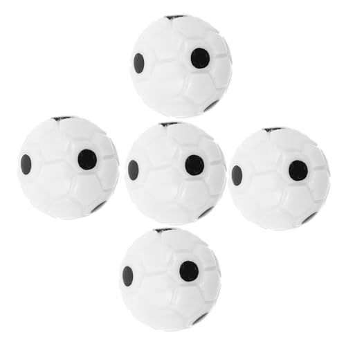 Supvox 5 Stücke Miniatur Fußball Modell Kleine Fußball Ball Mini Ball Mini Fußball Mini Fußball Fußball Ball Mini Kunststoff von Supvox