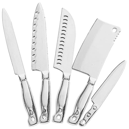 Supvox 5 Teiliges Küchenmesser Kombinationsmodell Zubehör Weihnachten Puppenhaus Dekorationen Sachen Kochen Miniatur Rollenspiel Mini Küchenutensilien Kinderspielzeug Supvox 5 Teiliges Küchenmesser Kombinationsmodell Zubehör Weihnachten Puppenhaus Dekorationen Sachen Kochen Miniatur Rollenspiel Mini Küchenutensilien Kinderspielzeug von Supvox
