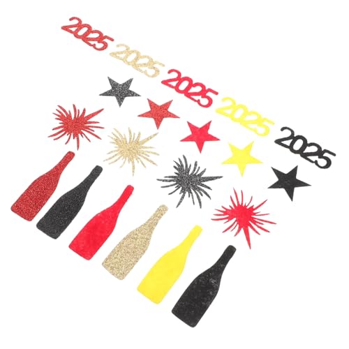 Supvox 50 Stück 2025 Weihnachtspailletten party zubehör Konfetti Tischschmuck Neujahr Partyzubehör Neujahr deko chinesische Neujahrspapiergläser Frohes neues Jahr Herzstück gefühlt Supvox 50 Stück 2025 Weihnachtspailletten party zubehör Konfetti Tischschmuck Neujahr Partyzubehör Neujahr deko chinesische Neujahrspapiergläser Frohes neues Jahr Herzstück gefühlt von Supvox