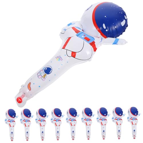 Supvox 50 Stück Astronautenballon Cartoonballon Zubehör für Astronautenpartys Ballon für die Dekoration dekorativer Partyballon Party-Ballon- Aluminiumfolie Supvox 50 Stück Astronautenballon Cartoonballon Zubehör für Astronautenpartys Ballon für die Dekoration dekorativer Partyballon Party-Ballon- Aluminiumfolie von Supvox