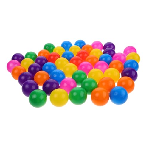 Supvox 50 Stück Bobo-Ball- Plastikball Outdoor Set für Kinderzelt Ballbad Reinigungskugeln aus Kunststoff Grubenbälle Babyspielzeug poolball Supvox 50 Stück Bobo-Ball- Plastikball Outdoor Set für Kinderzelt Ballbad Reinigungskugeln aus Kunststoff Grubenbälle Babyspielzeug poolball von Supvox