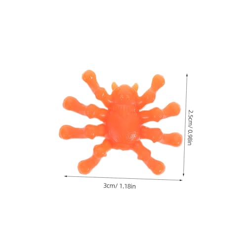 Supvox 50 Stück Bunte Elastische Wandkletter spielzeuge aus TPR Dehnbar und Klebend Stressabbau und Fingerspielzeug Geeignet als Party deko und Füller für Erwachsene Supvox 50 Stück Bunte Elastische Wandkletter spielzeuge aus TPR Dehnbar und Klebend Stressabbau und Fingerspielzeug Geeignet als Party deko und Füller für Erwachsene von Supvox