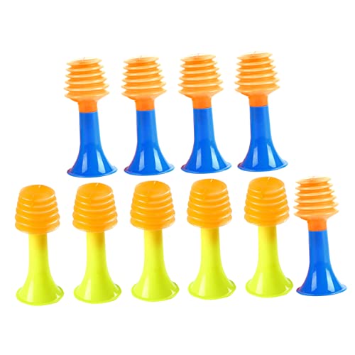 Supvox 50 Stück Bunte Trompetenspielzeuge für Teiliges Musikalisches Lernspielzeug Musikalischen Fähigkeiten Hand Augen Koordination für Kleinkinder und Vorschulkinder Supvox 50 Stück Bunte Trompetenspielzeuge für Teiliges Musikalisches Lernspielzeug Musikalischen Fähigkeiten Hand Augen Koordination für Kleinkinder und Vorschulkinder von Supvox