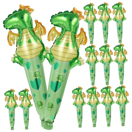 Supvox Dinosaurier Ballon Party Favors 50 Stücke Folie Ballons Tier Design Aluminium von Supvox