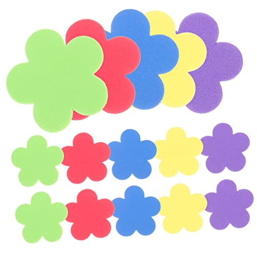 Supvox 50 Stück Farbenfrohe Kleine Blumenaufkleber Kinderversorgung Aufkleber Kinderbelohnungs-blumenaufkleber Schaumformen Kindergarten-blumenaufkleber Schwamm Supvox 50 Stück Farbenfrohe Kleine Blumenaufkleber Kinderversorgung Aufkleber Kinderbelohnungs-blumenaufkleber Schaumformen Kindergarten-blumenaufkleber Schwamm von Supvox