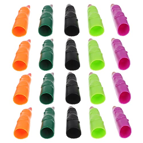 Supvox 50 Stück Halloween Fake Witch Fingers Bunte Gruselige Hexenfinger Requisiten für Horror Kostüme Unisex Cosplay Zubehör für Party Haunted House Dekoration Supvox 50 Stück Halloween Fake Witch Fingers Bunte Gruselige Hexenfinger Requisiten für Horror Kostüme Unisex Cosplay Zubehör für Party Haunted House Dekoration von Supvox