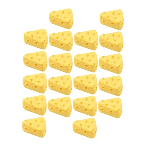 Supvox 50 Stück Käsekuchen Imitation Simulation Käsekuchen Feier Künstlicher Käse Zum Ausstellen Gefälschter Käse So Tun Als Ob Essen Käse Dessert Käse Servierparty von Supvox