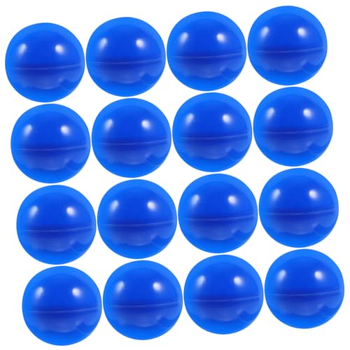 Supvox 50 Stück Lotteriekugel Hochzeit Werfen Klauenmaschinenbälle Ball Kapselkugeln Verlosen Hohle Kugeln Bälle Zeichnen Mini Tombola Event-hohlkugeln Nummeriert Aktivität Kaugummis Blue von Supvox