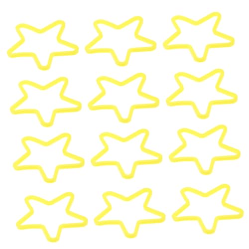 Supvox 50 Stück Magischer Gummiband Zaubertrick Requisiten Elastische Sternförmige Zauberartikel Für Bühnenauftritte Party Erwachsene Spaßige Conjuring Performance von Supvox