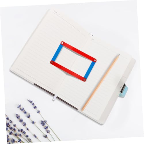 Supvox 50 Stück Magnetische Geometrische Sticks Teilig Verschiedene Längen Lernspielzeug für Mathe Klassenzimmer Werkzeug zur Räumlichen Denkens und Formen Verständnis von Supvox