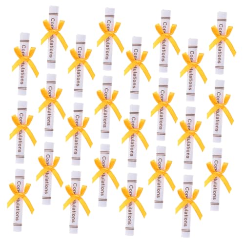 Supvox 50 Stück Mikrolandschaftsornament Bookshelf Decor bücherregal Dekoration Attraktiv Cake Decoration Grad Dekoration Abschluss Bär Absolventendekorationen Abschlussparty Vlies von Supvox
