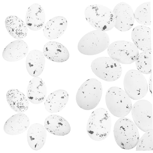 Supvox 50 Stück Mini Schaumstoff Ostereier Weiß Dekorative Bastel Eier für Osterdeko Fotorequisiten und Partyfüllung Leicht Fein Verarbeitet Vielseitig Einsetzbar für DIY und Supvox 50 Stück Mini Schaumstoff Ostereier Weiß Dekorative Bastel Eier für Osterdeko Fotorequisiten und Partyfüllung Leicht Fein Verarbeitet Vielseitig Einsetzbar für DIY und von Supvox