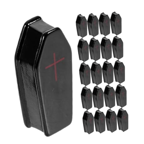 Supvox 50 Stück Miniatur Sarg Halloween Deko Resin Mini Coffin Figuren für Puppenhaus Mikro Landschaftsschmuck Gruselige Tischdeko für Büro und Zuhause Supvox 50 Stück Miniatur Sarg Halloween Deko Resin Mini Coffin Figuren für Puppenhaus Mikro Landschaftsschmuck Gruselige Tischdeko für Büro und Zuhause von Supvox