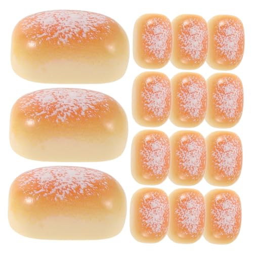 Supvox 50 Stück Miniaturbrot Resin Deko Realistische Simulation Kokosbrot Modell DIY Mini Küchen Dekoration Langlebige Handwerkscharme für Puppenhaus und Sammler Supvox 50 Stück Miniaturbrot Resin Deko Realistische Simulation Kokosbrot Modell DIY Mini Küchen Dekoration Langlebige Handwerkscharme für Puppenhaus und Sammler von Supvox